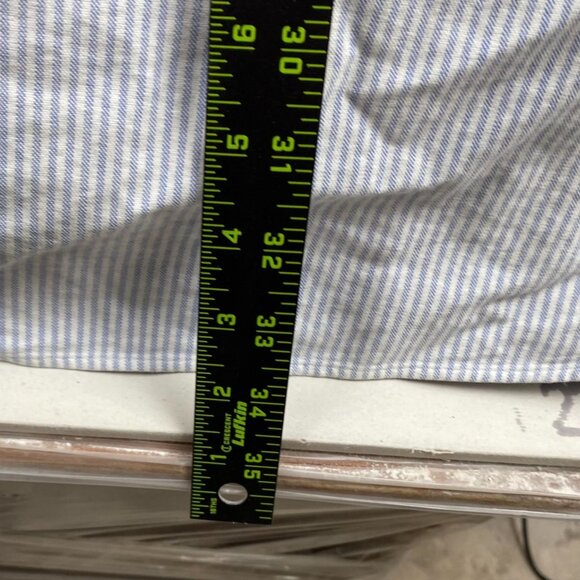 Polo Ralph Lauren Men's Dress Shirt 18 34/35 Yarmouth With Flesh Pony Pinstriped - Picture 5 of 12